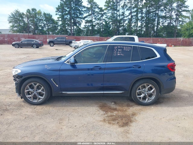 2019 Bmw X3 Sdrive30i მანქანა იყიდება აუქციონზე, vin: 5UXTR7C57KLF28740, აუქციონის ნომერი: 45489011