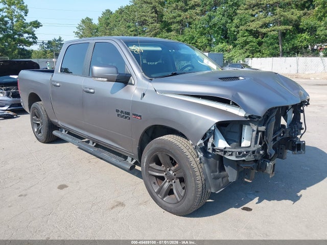 45489100 :رقم المزاد ، 1C6RR7MT2HS711197 vin ، 2017 Ram 1500 Night  4x4 5'7 Box مزاد بيع