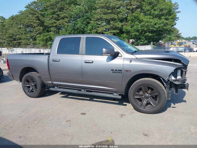 45489100 :رقم المزاد ، 1C6RR7MT2HS711197 vin ، 2017 Ram 1500 Night  4x4 5'7 Box مزاد بيع