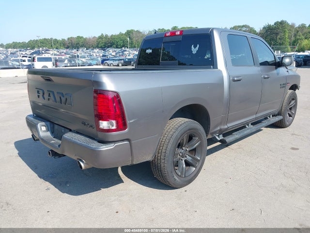 45489100 :رقم المزاد ، 1C6RR7MT2HS711197 vin ، 2017 Ram 1500 Night  4x4 5'7 Box مزاد بيع
