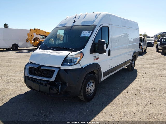 45489108 :رقم المزاد ، 3C6LRVDG9NE116391 vin ، 2022 Ram Promaster 2500 High Roof 159 Wb مزاد بيع
