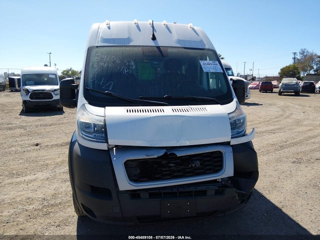 45489108 :رقم المزاد ، 3C6LRVDG9NE116391 vin ، 2022 Ram Promaster 2500 High Roof 159 Wb مزاد بيع