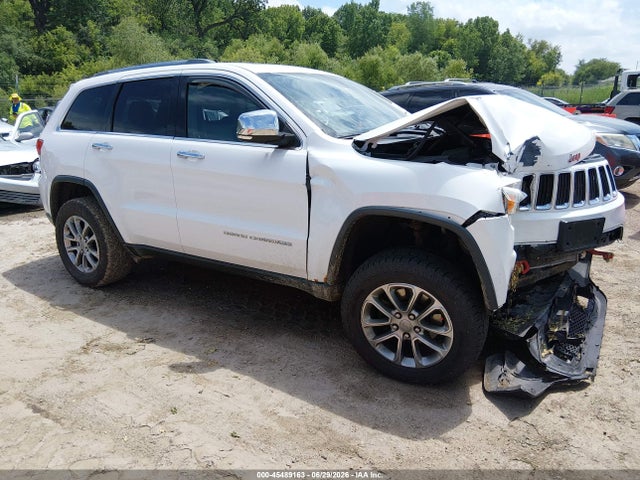 Продажа на аукционе авто 2015 Jeep Grand Cherokee Limited, vin: 1C4RJFBG5FC712643, номер лота: 45489163
