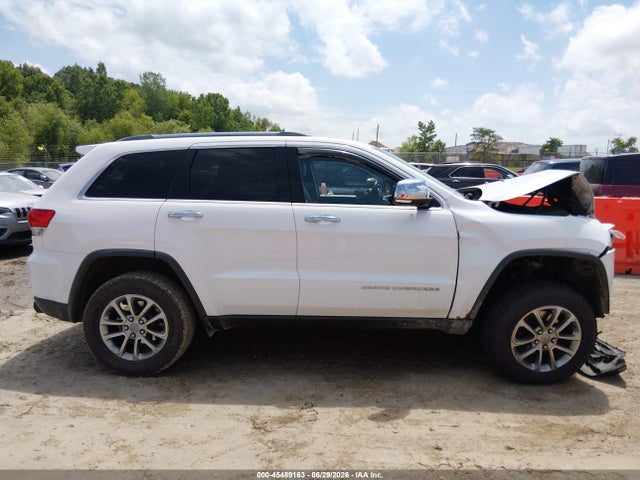 Продажа на аукционе авто 2015 Jeep Grand Cherokee Limited, vin: 1C4RJFBG5FC712643, номер лота: 45489163