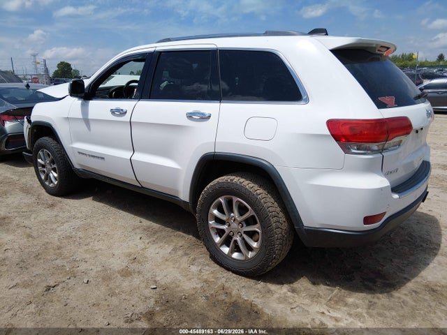 Продажа на аукционе авто 2015 Jeep Grand Cherokee Limited, vin: 1C4RJFBG5FC712643, номер лота: 45489163