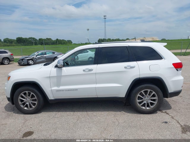 2014 Jeep Grand Cherokee Limited მანქანა იყიდება აუქციონზე, vin: 1C4RJFBG3EC400044, აუქციონის ნომერი: 45489176