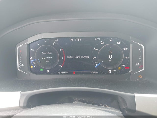 45489181 :رقم المزاد ، 1V2JR2CA6NC536613 vin ، 2022 Volkswagen Atlas 3.6l V6 Se W/technology مزاد بيع