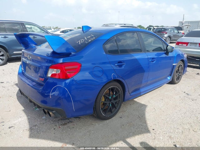 Продажа на аукционе авто 2020 Subaru Wrx Sti, vin: JF1VA2E67L9818696, номер лота: 45489188