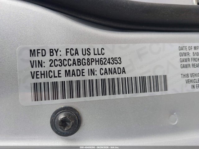 2023 Chrysler 300 300s მანქანა იყიდება აუქციონზე, vin: 2C3CCABG8PH624353, აუქციონის ნომერი: 45489298