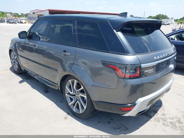45489331 :رقم المزاد ، SALWR2RK6JA699154 vin ، 2018 Land Rover Range Rover Sport Hse Td6 مزاد بيع