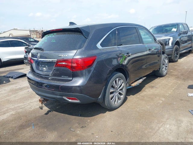 45489339 :رقم المزاد ، 5FRYD4H44FB011999 vin ، 2015 Acura Mdx Technology Package مزاد بيع