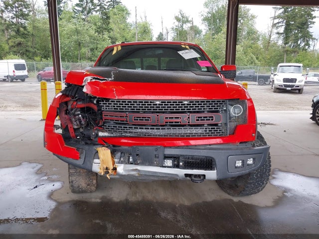 45489391 :رقم المزاد ، 1FTFW1R68CFB43544 vin ، 2012 Ford F-150 Svt Raptor مزاد بيع