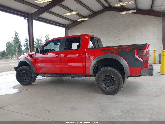 45489391 :رقم المزاد ، 1FTFW1R68CFB43544 vin ، 2012 Ford F-150 Svt Raptor مزاد بيع