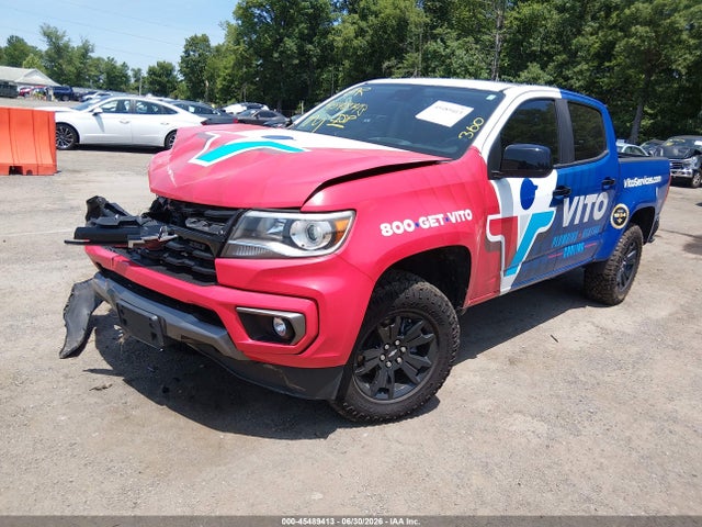 Aukcja sprzedaży 2022 Chevrolet Colorado 4wd  Short Box Z71, vin: 1GCGTDEN2N1131272, numer aukcji: 45489413
