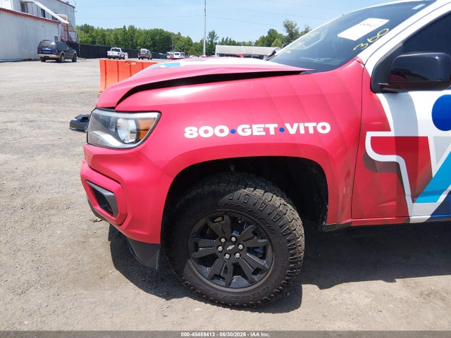 Aukcja sprzedaży 2022 Chevrolet Colorado 4wd  Short Box Z71, vin: 1GCGTDEN2N1131272, numer aukcji: 45489413