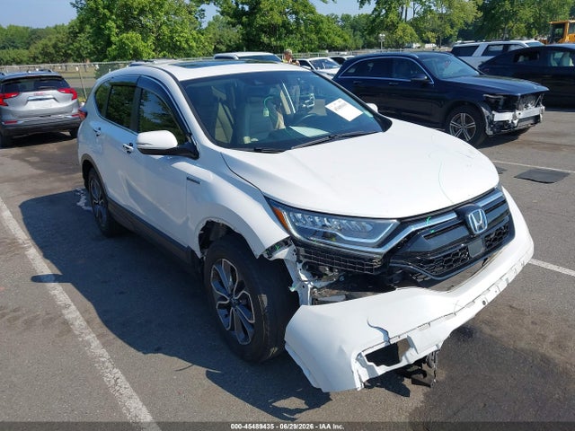 2022 Honda Cr-v Hybrid Ex-l მანქანა იყიდება აუქციონზე, vin: 5J6RT6H84NL016097, აუქციონის ნომერი: 45489435