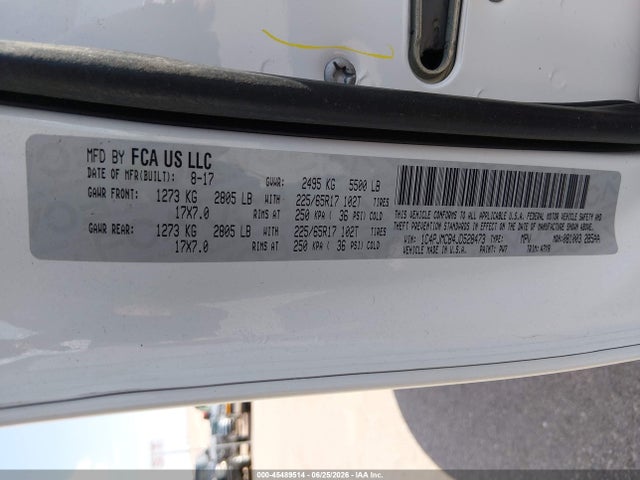 Jeep Cherokee Latitude 4x4 2018 1C4PJMCB4JD528473 Image 9