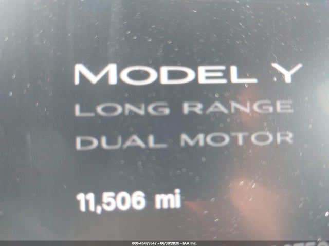 Aukcja sprzedaży 2024 Tesla Model Y Long Range Dual Motor All-wheel Drive, vin: 7SAYGDEE8RA275057, numer aukcji: 45489547