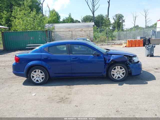 45489705 :رقم المزاد ، 1C3CDZAB6DN753793 vin ، 2013 Dodge Avenger Se مزاد بيع