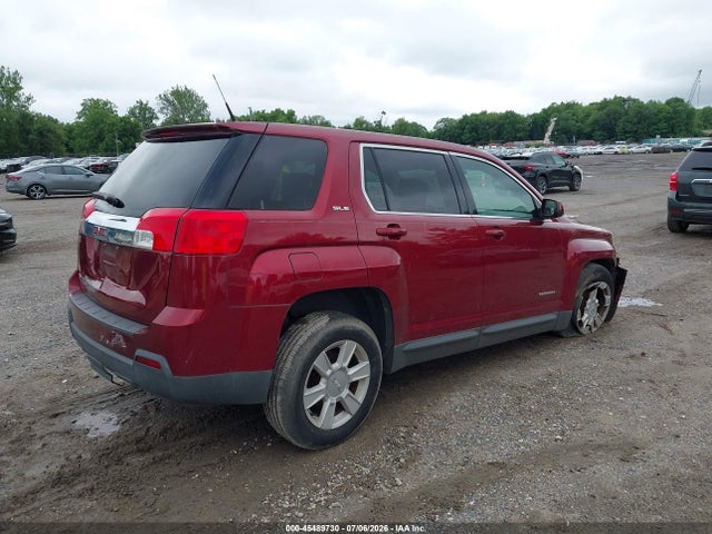 45489730 :رقم المزاد ، 2CTALBEW8A6294121 vin ، 2010 Gmc Terrain Sle-1 مزاد بيع