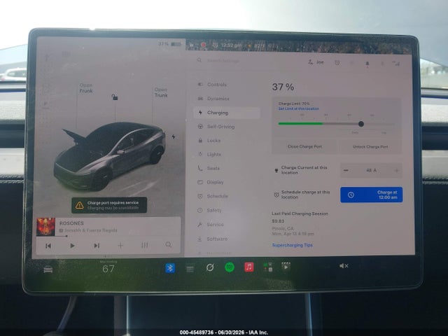 Продажа на аукционе авто 2026 Tesla Model Y All-wheel Drive/long Range Launch Series/premium All-wheel Drive, vin: 7SAYGDEE7TF344153, номер лота: 45489736