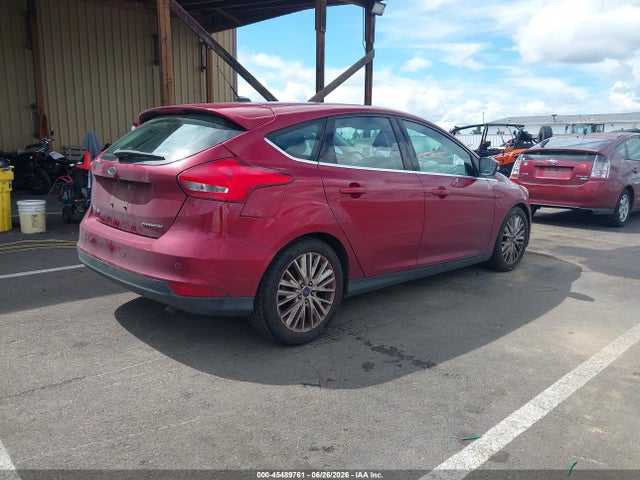 45489761 :رقم المزاد ، 1FADP3N26FL315293 vin ، 2015 Ford Focus Titanium مزاد بيع