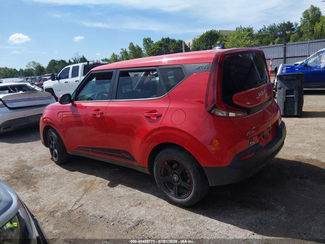2022 Kia Soul Lx მანქანა იყიდება აუქციონზე, vin: KNDJ23AU1N7167533, აუქციონის ნომერი: 45489771