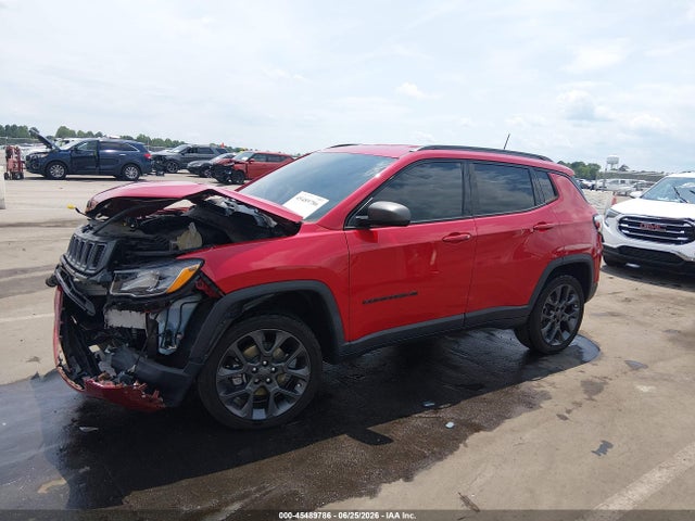 Aukcja sprzedaży 2021 Jeep Compass 80th Anniversary 4x4, vin: 3C4NJDEB4MT535491, numer aukcji: 45489786