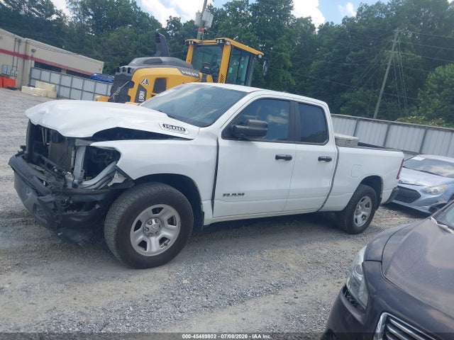 2022 Ram 1500 Tradesman  4x2 6'4 Box მანქანა იყიდება აუქციონზე, vin: 1C6RRECT8NN211528, აუქციონის ნომერი: 45489802