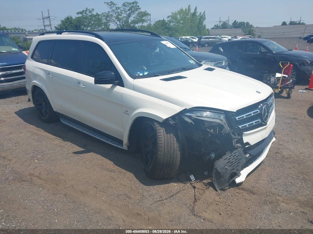45489853 :رقم المزاد ، 4JGDF7FE0JB100869 vin ، 2018 Mercedes-benz Amg Gls 63 4matic مزاد بيع