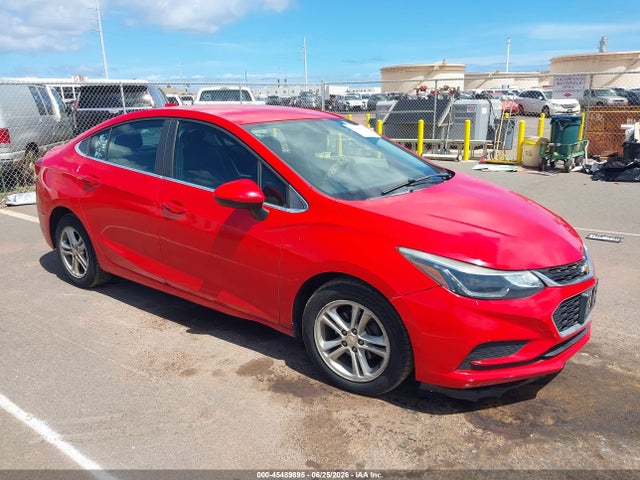 2018 Chevrolet Cruze Lt Auto მანქანა იყიდება აუქციონზე, vin: 1G1BE5SMXJ7159326, აუქციონის ნომერი: 45489895