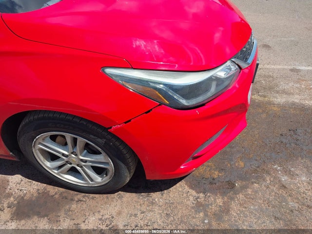 2018 Chevrolet Cruze Lt Auto მანქანა იყიდება აუქციონზე, vin: 1G1BE5SMXJ7159326, აუქციონის ნომერი: 45489895