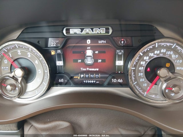 45489968 :رقم المزاد ، 1C6SRFKTXKN501404 vin ، 2019 Ram 1500 Laramie Longhorn مزاد بيع