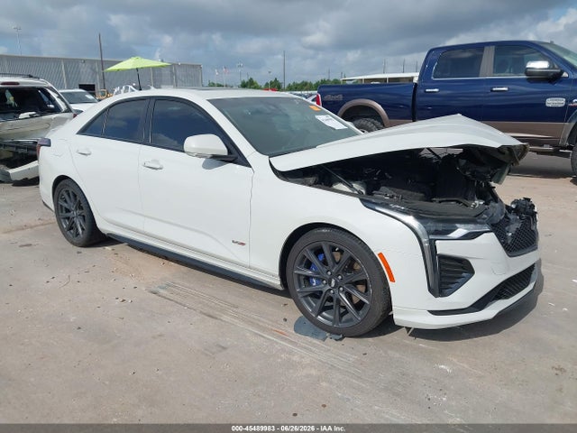 2021 Cadillac Ct4 V-series მანქანა იყიდება აუქციონზე, vin: 1G6DD5RL7M0144282, აუქციონის ნომერი: 45489983