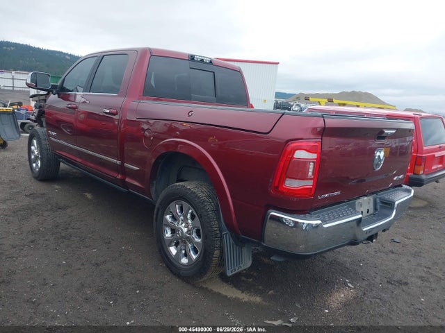 Aukcja sprzedaży 2019 Ram 2500 Limited  4x4 6'4 Box, vin: 3C6UR5SL6KG718752, numer aukcji: 45490000