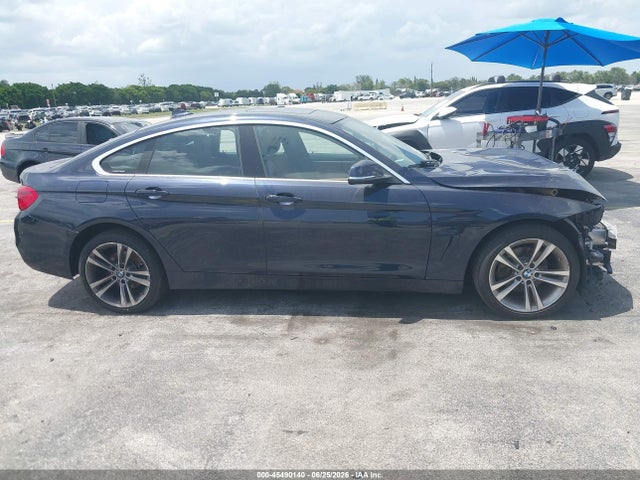 2018 Bmw 430i Gran Coupe Xdrive მანქანა იყიდება აუქციონზე, vin: WBA4J3C57JBG95266, აუქციონის ნომერი: 45490140
