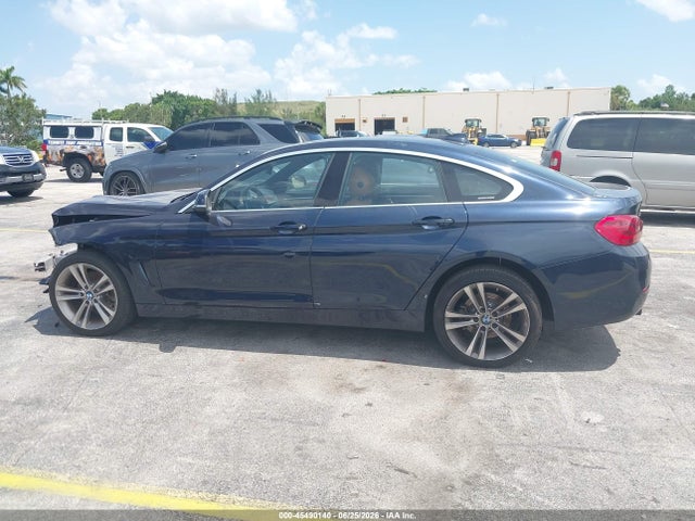 2018 Bmw 430i Gran Coupe Xdrive მანქანა იყიდება აუქციონზე, vin: WBA4J3C57JBG95266, აუქციონის ნომერი: 45490140