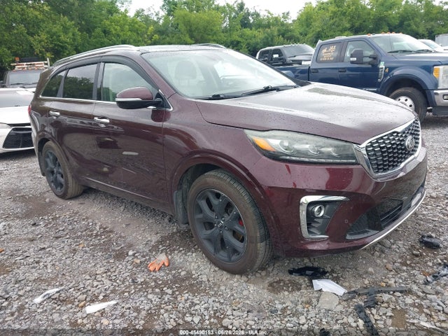2019 Kia Sorento 3.3l Sx მანქანა იყიდება აუქციონზე, vin: 5XYPK4A51KG506170, აუქციონის ნომერი: 45490153