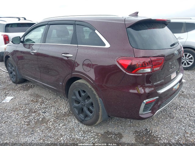 Продажа на аукционе авто 2019 Kia Sorento 3.3l Sx, vin: 5XYPK4A51KG506170, номер лота: 45490153