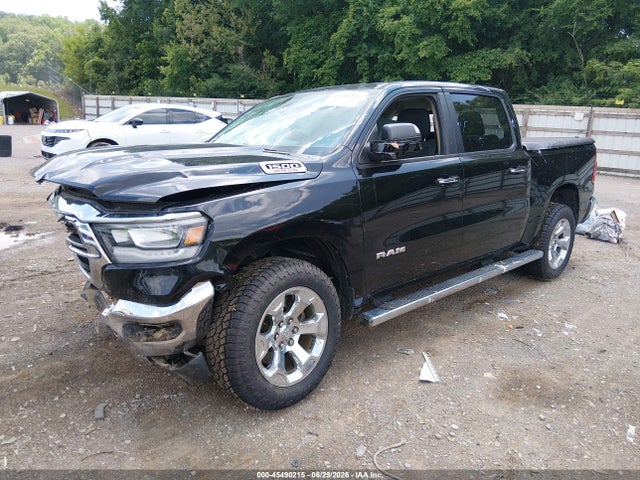 45490215 :رقم المزاد ، 1C6SRFFT9KN538714 vin ، 2019 Ram 1500 Big Horn/lone Star  4x4 5'7 Box مزاد بيع