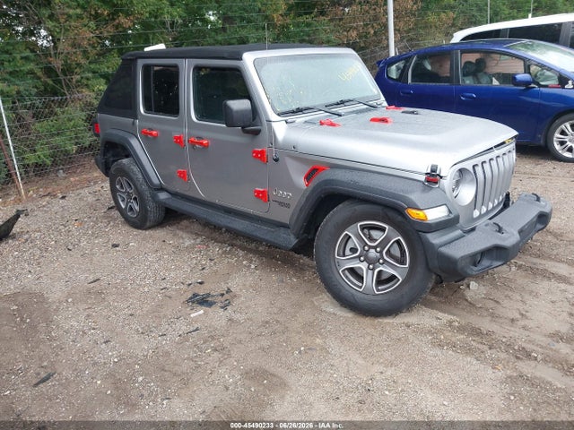 45490233 :رقم المزاد ، 1C4HJXDNXLW182774 vin ، 2020 Jeep Wrangler Unlimited Sport S 4x4 مزاد بيع