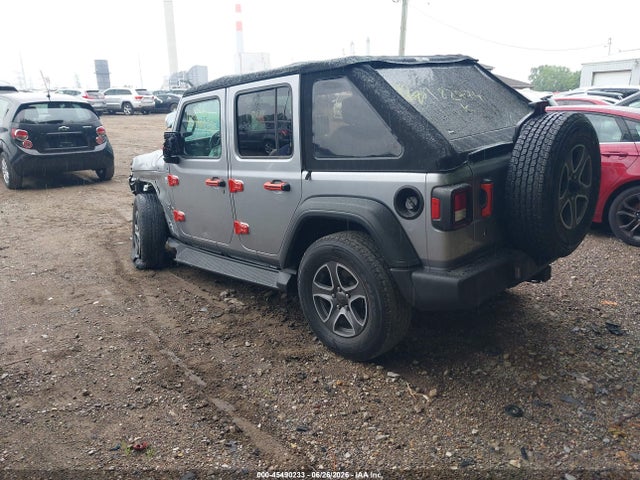 45490233 :رقم المزاد ، 1C4HJXDNXLW182774 vin ، 2020 Jeep Wrangler Unlimited Sport S 4x4 مزاد بيع