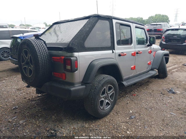 45490233 :رقم المزاد ، 1C4HJXDNXLW182774 vin ، 2020 Jeep Wrangler Unlimited Sport S 4x4 مزاد بيع