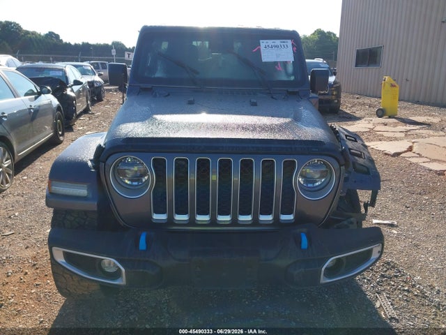 Aukcja sprzedaży 2022 Jeep Wrangler 4xe Unlimited Sahara 4x4, vin: 1C4JJXP69NW137611, numer aukcji: 45490333