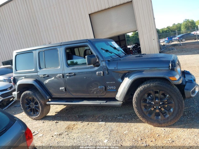 Auction sale of the 2022 Jeep Wrangler 4xe Unlimited Sahara 4x4, vin: 1C4JJXP69NW137611, lot number: 45490333