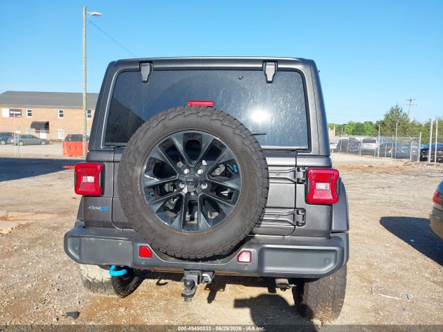 Aukcja sprzedaży 2022 Jeep Wrangler 4xe Unlimited Sahara 4x4, vin: 1C4JJXP69NW137611, numer aukcji: 45490333