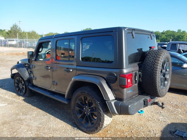 Aukcja sprzedaży 2022 Jeep Wrangler 4xe Unlimited Sahara 4x4, vin: 1C4JJXP69NW137611, numer aukcji: 45490333