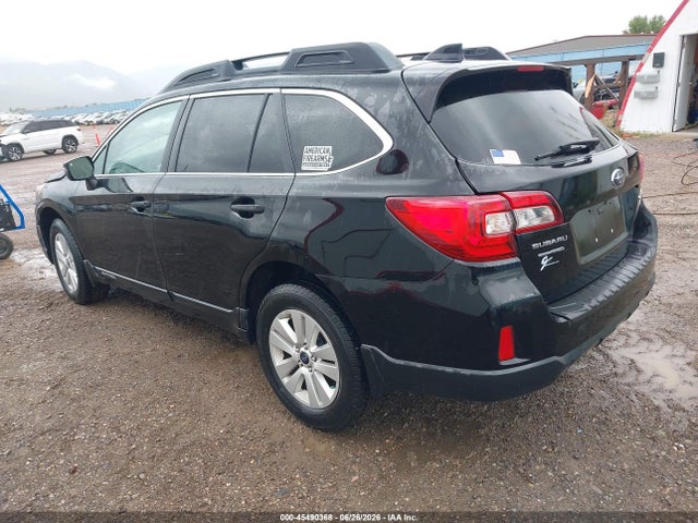 Subaru Outback 2.5i Premium 2016 4S4BSAFC9G3346031 Image 3