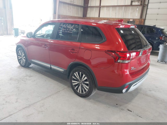 2019 Mitsubishi Outlander Se მანქანა იყიდება აუქციონზე, vin: JA4AZ3A38KZ049220, აუქციონის ნომერი: 45490376