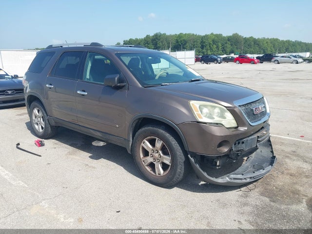 Aukcja sprzedaży 2010 Gmc Acadia Sle, vin: 1GKLRLED0AJ122065, numer aukcji: 45490466